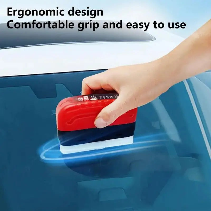 Car Glass Oil Film Remover with Hydrophobic Coating | Anti-Fog, Rainproof, Streak-Free Automotive Glass Cleaner