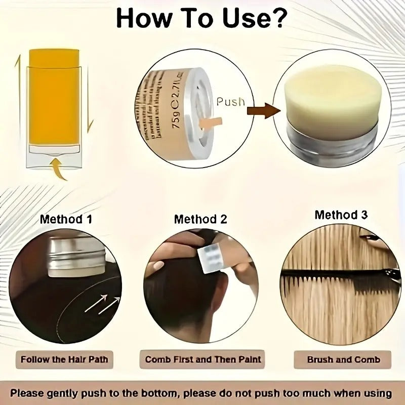 Hair Wax Stick for Hair Styling, Non-greasy Styling Hair Wax, Wax Stick for hair, Hair Finishing Stick For Women