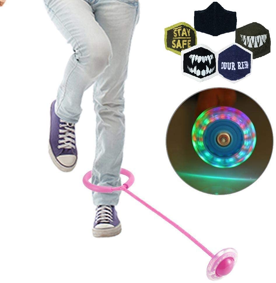 Skip Ball Sports Swing Ball Jump Rope Dance Flash Kids