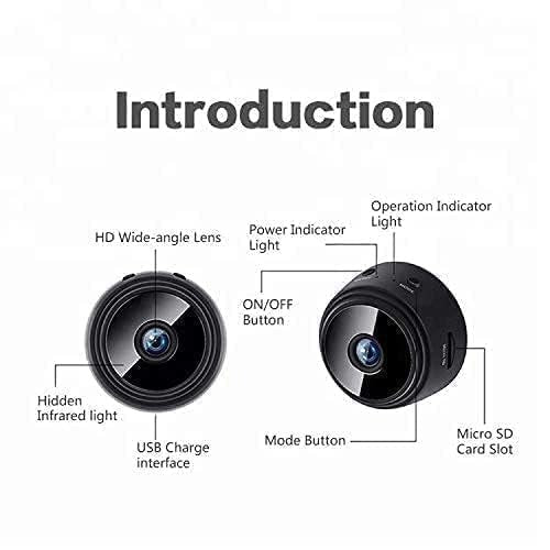 Smart Eye Mini Wi-Fi Full HD 720P-1080P Wireless Magnet Camera Motion Camera Audio and Video