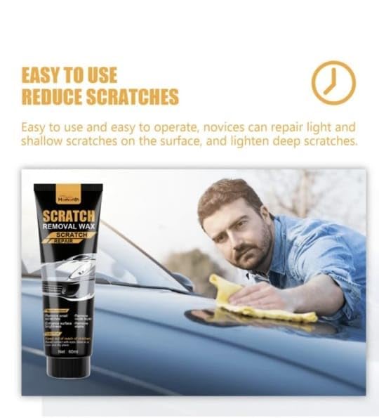 Car Scratch Repair Paste Scratch Remover Car Scratch Repair Paste Polishing Wax Premium Scratch Remover Kit with Wipe