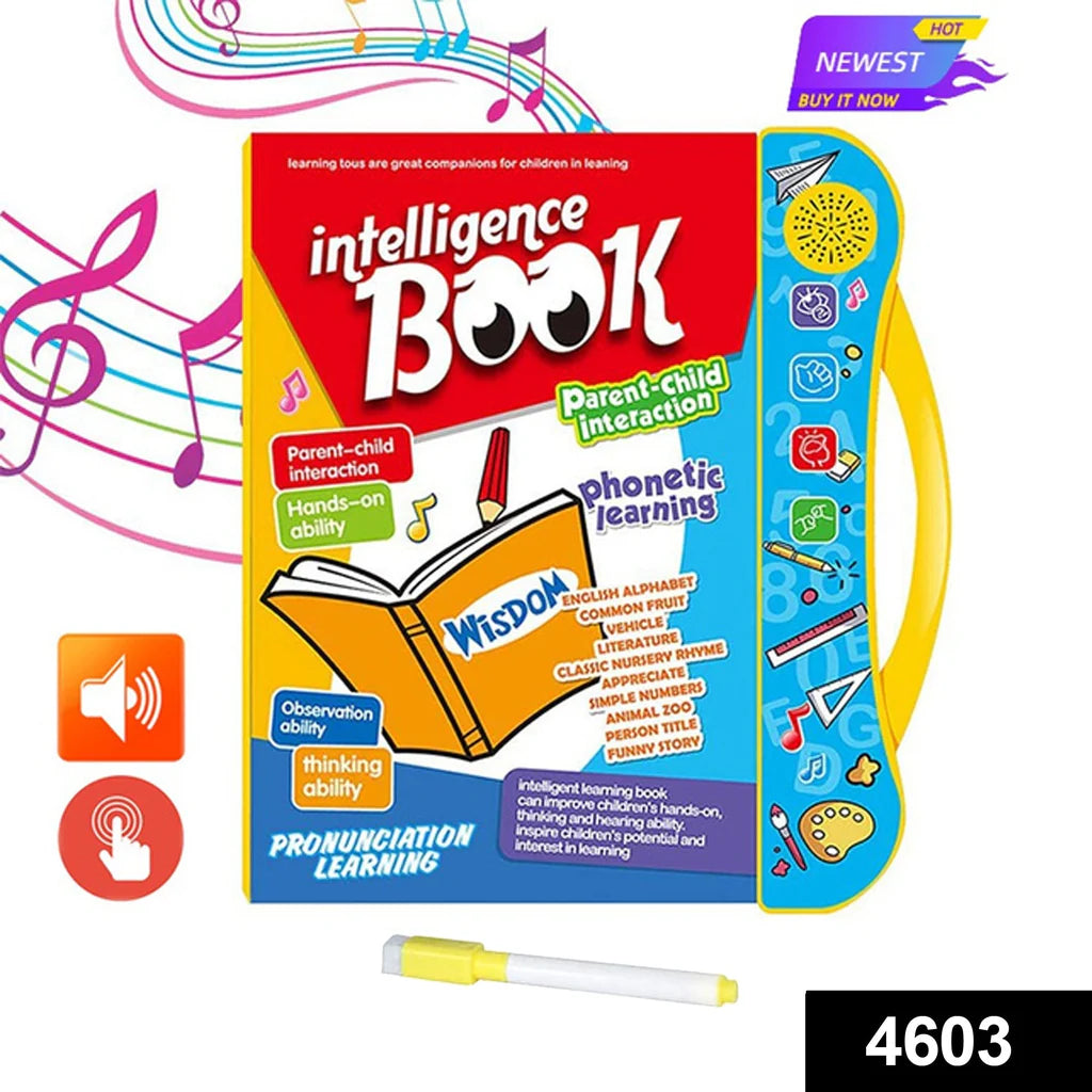 Musical Learning Study E-Book with Numbers, Letters