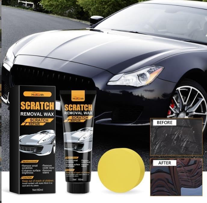 Car Scratch Repair Paste Scratch Remover Car Scratch Repair Paste Polishing Wax Premium Scratch Remover Kit with Wipe