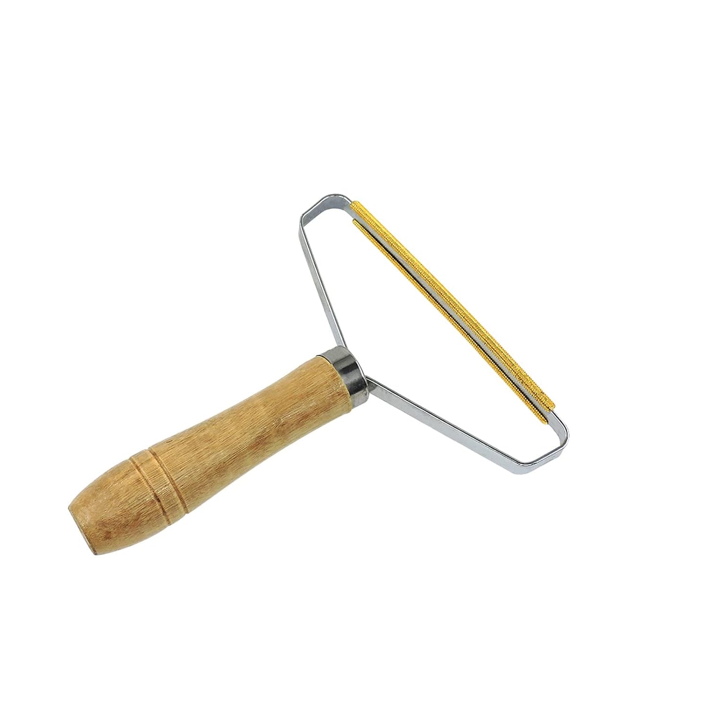 Wooden Handle Portable Metal Lint Roller