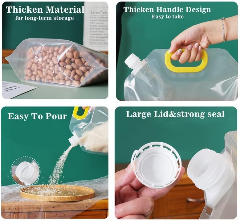 Polyester Grain Moisture-Proof Sealed Bag With Lid