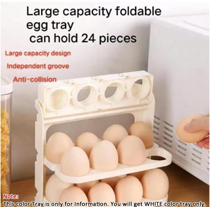 24 Egg Storage Box 3 Layer Egg Grid