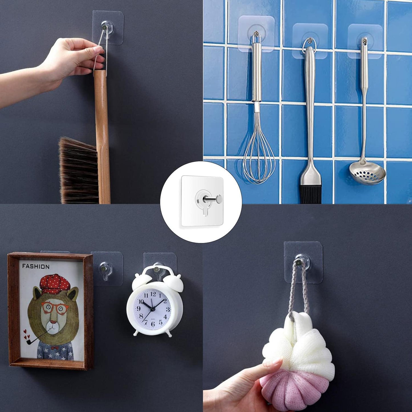 Photo Frame Hooks for Wall Without Drilling