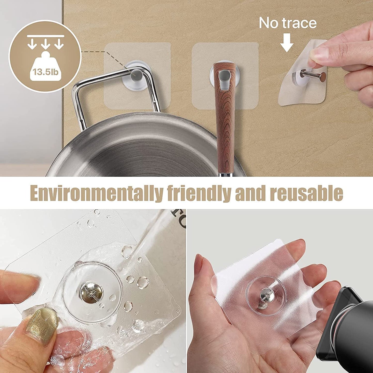 Photo Frame Hooks for Wall Without Drilling