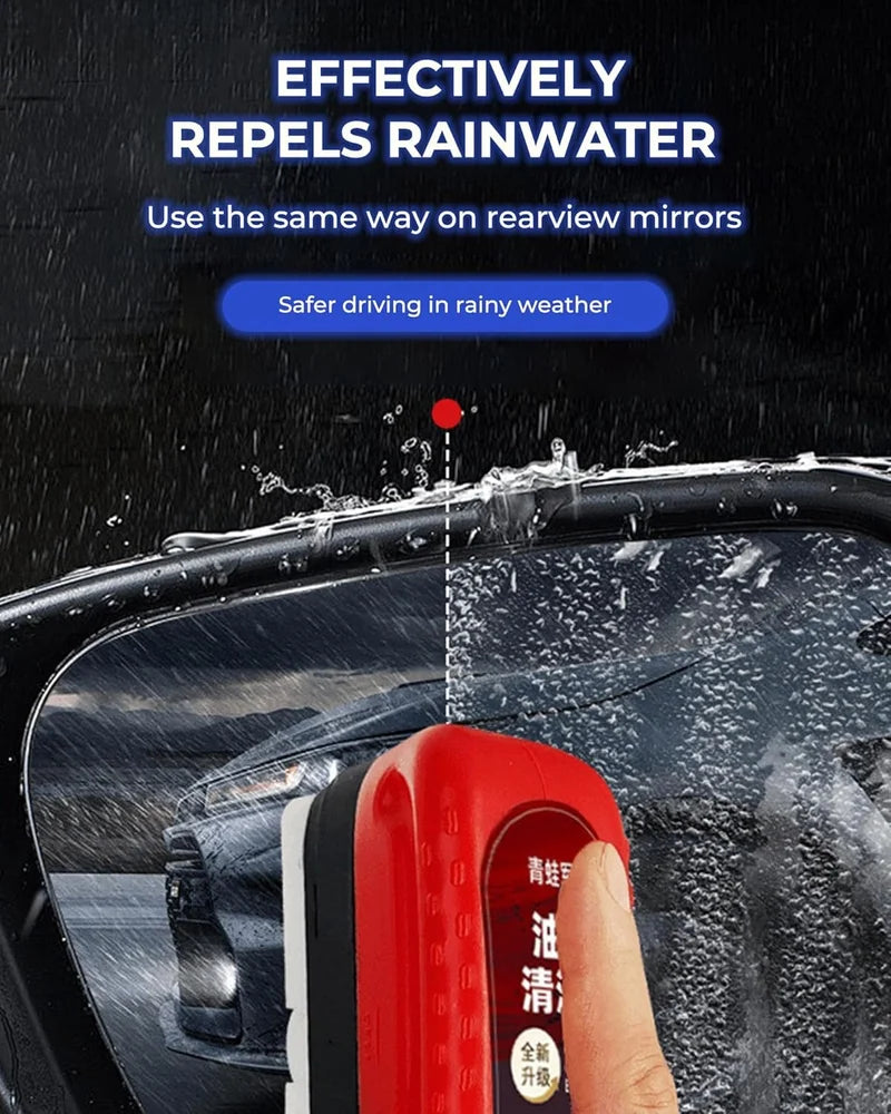 Car Glass Oil Film Remover with Hydrophobic Coating | Anti-Fog, Rainproof, Streak-Free Automotive Glass Cleaner