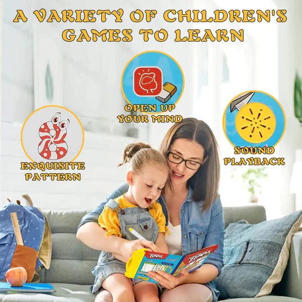 Musical Learning Study E-Book with Numbers, Letters