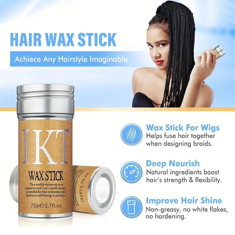 Hair Wax Stick for Hair Styling, Non-greasy Styling Hair Wax, Wax Stick for hair, Hair Finishing Stick For Women