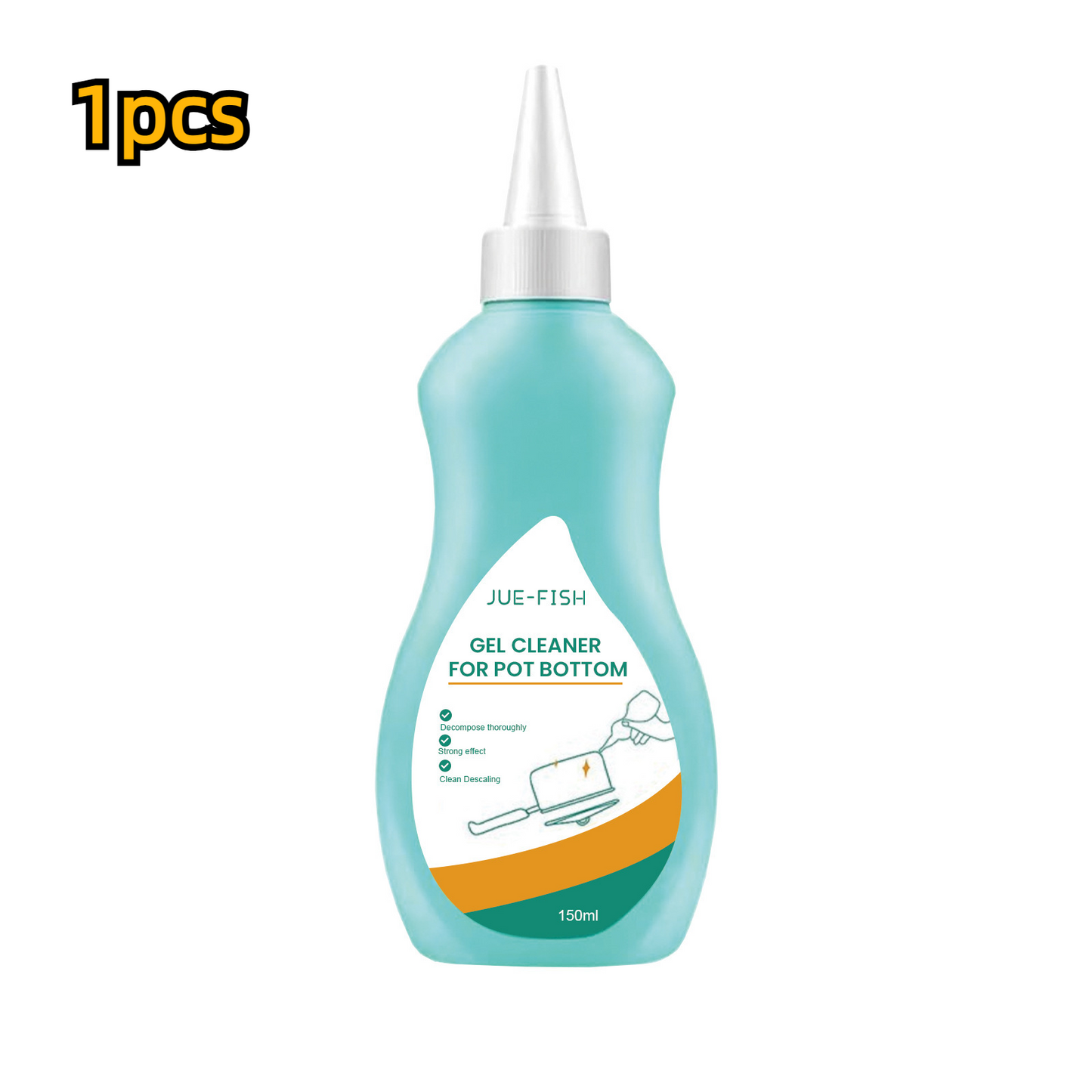 Magic Gel Cleaner for Pots and Pans