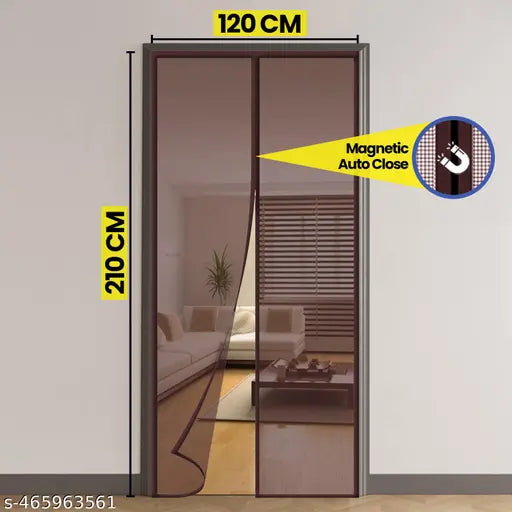 Mesh Magnetic Mosquito Screen Door Net Curtain