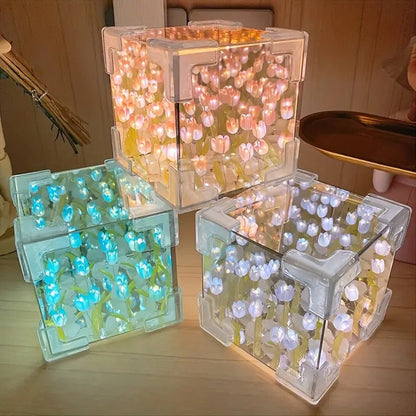 Squre Tulip Lamp