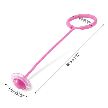 Skip Ball Sports Swing Ball Jump Rope Dance Flash Kids