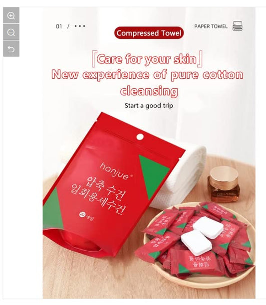 Magic towel Tablet for tissue Paper
