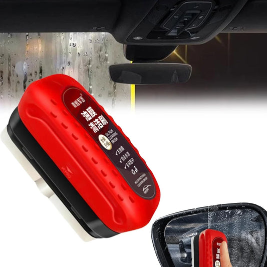 Car Glass Oil Film Remover with Hydrophobic Coating | Anti-Fog, Rainproof, Streak-Free Automotive Glass Cleaner