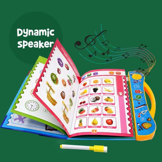 Musical Learning Study E-Book with Numbers, Letters