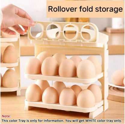 24 Egg Storage Box 3 Layer Egg Grid