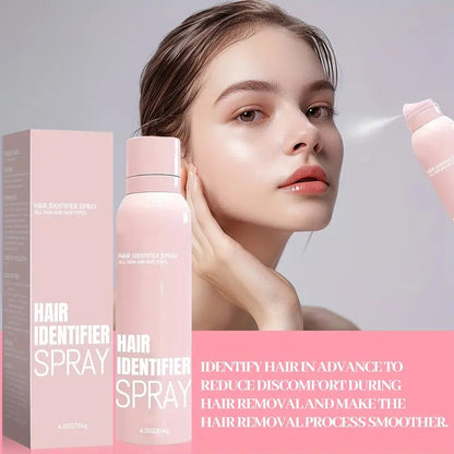 Hair Identifier Spray for Face Shaving and Dermaplaning | No Irritation Depilatory Soothing Spray for Skin and Body