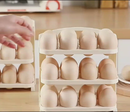 24 Egg Storage Box 3 Layer Egg Grid