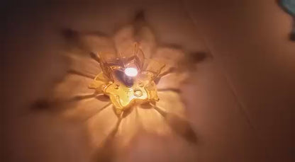 Diwali Diyas Colourful 3D Reflection Diya