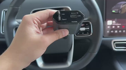 4 in 1 Retractable Car Charger